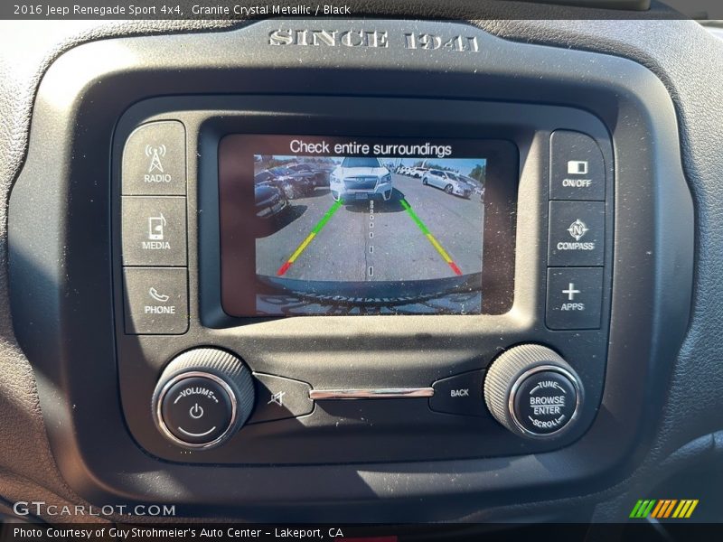 Granite Crystal Metallic / Black 2016 Jeep Renegade Sport 4x4