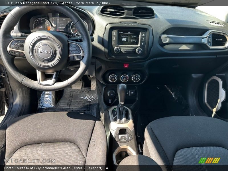 Granite Crystal Metallic / Black 2016 Jeep Renegade Sport 4x4