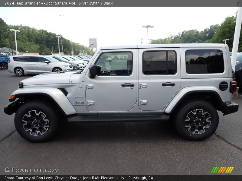  2024 Wrangler 4-Door Sahara 4x4 Silver Zynith