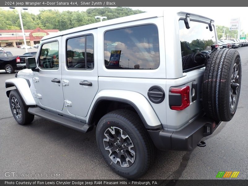 Silver Zynith / Black 2024 Jeep Wrangler 4-Door Sahara 4x4