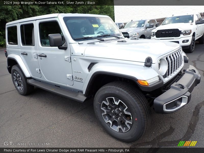 Front 3/4 View of 2024 Wrangler 4-Door Sahara 4x4