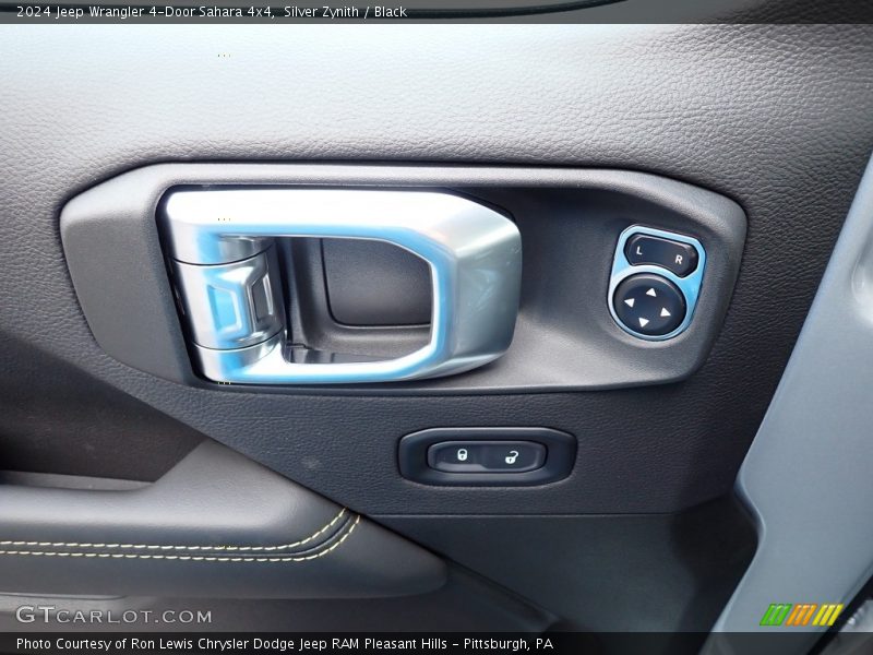 Silver Zynith / Black 2024 Jeep Wrangler 4-Door Sahara 4x4