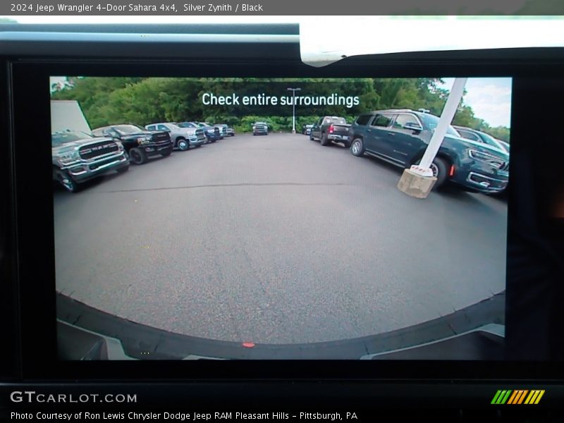 Silver Zynith / Black 2024 Jeep Wrangler 4-Door Sahara 4x4