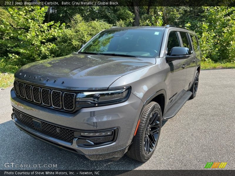 Baltic Gray Metallic / Global Black 2023 Jeep Wagoneer L Carbide