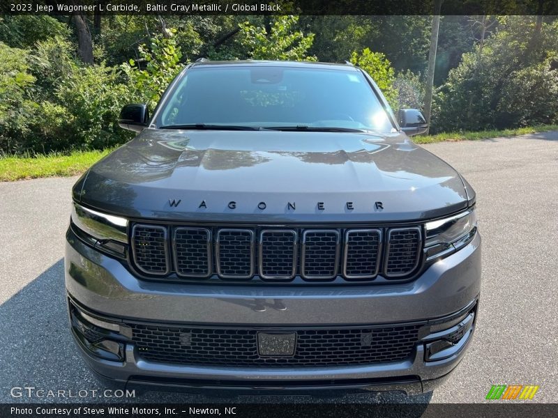 Baltic Gray Metallic / Global Black 2023 Jeep Wagoneer L Carbide