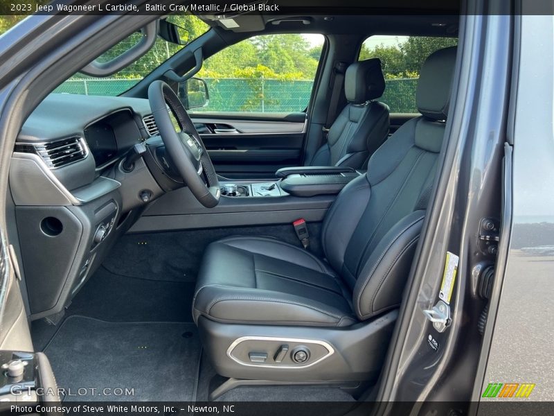  2023 Wagoneer L Carbide Global Black Interior