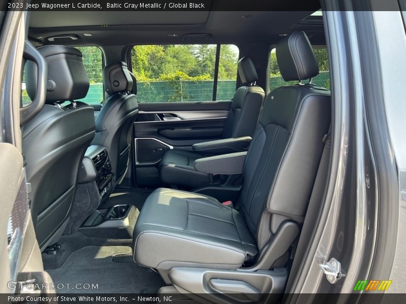 Rear Seat of 2023 Wagoneer L Carbide