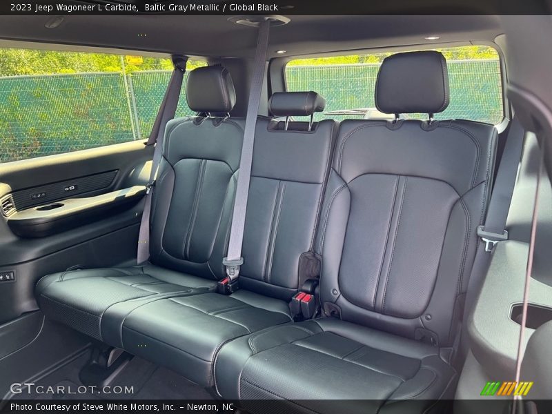 Rear Seat of 2023 Wagoneer L Carbide