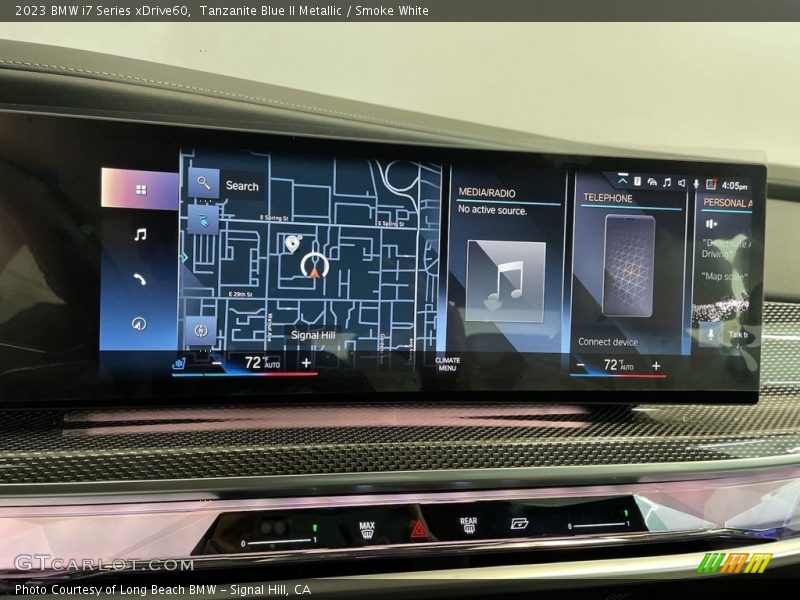 Navigation of 2023 i7 Series xDrive60