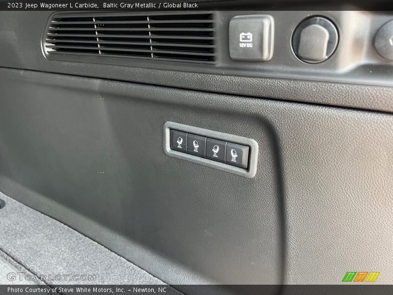 Baltic Gray Metallic / Global Black 2023 Jeep Wagoneer L Carbide