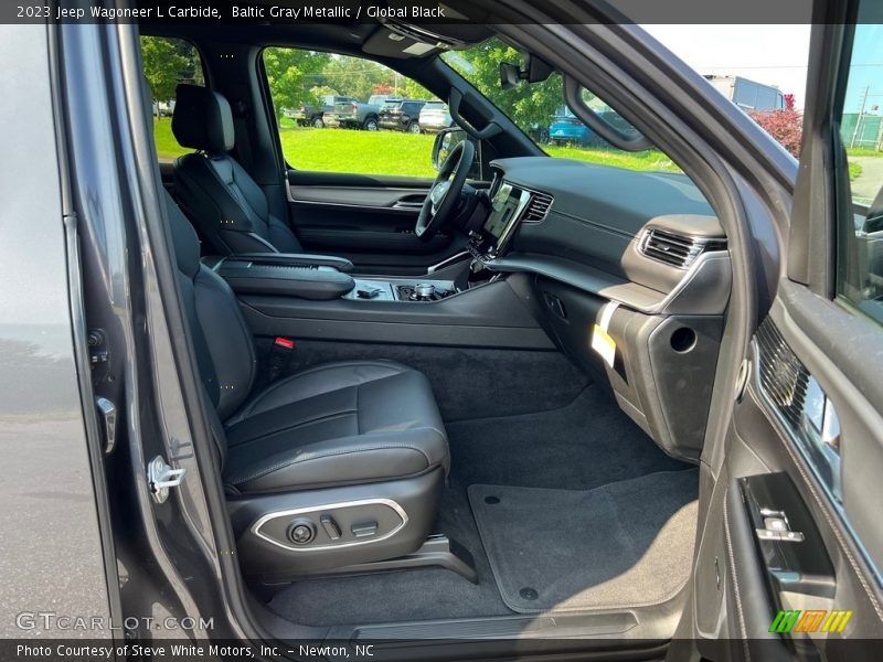 Front Seat of 2023 Wagoneer L Carbide