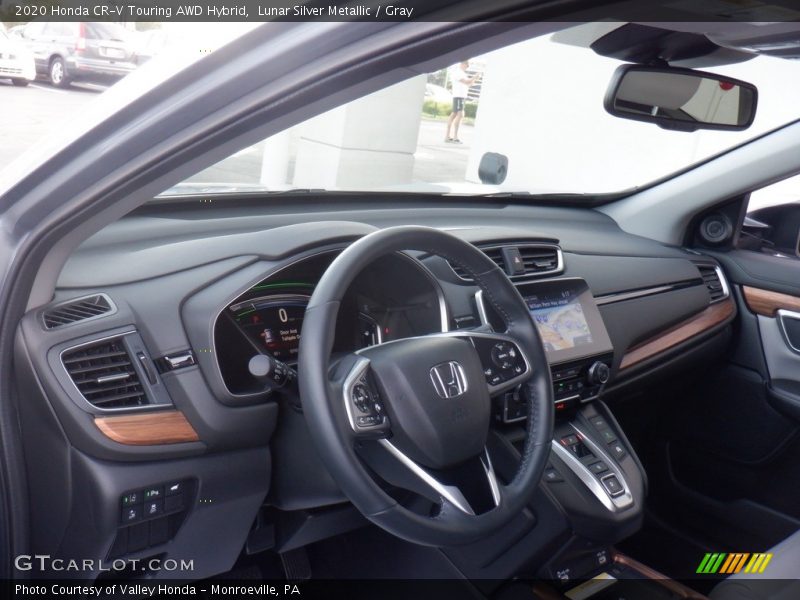 Dashboard of 2020 CR-V Touring AWD Hybrid