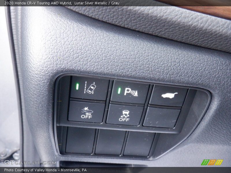 Lunar Silver Metallic / Gray 2020 Honda CR-V Touring AWD Hybrid