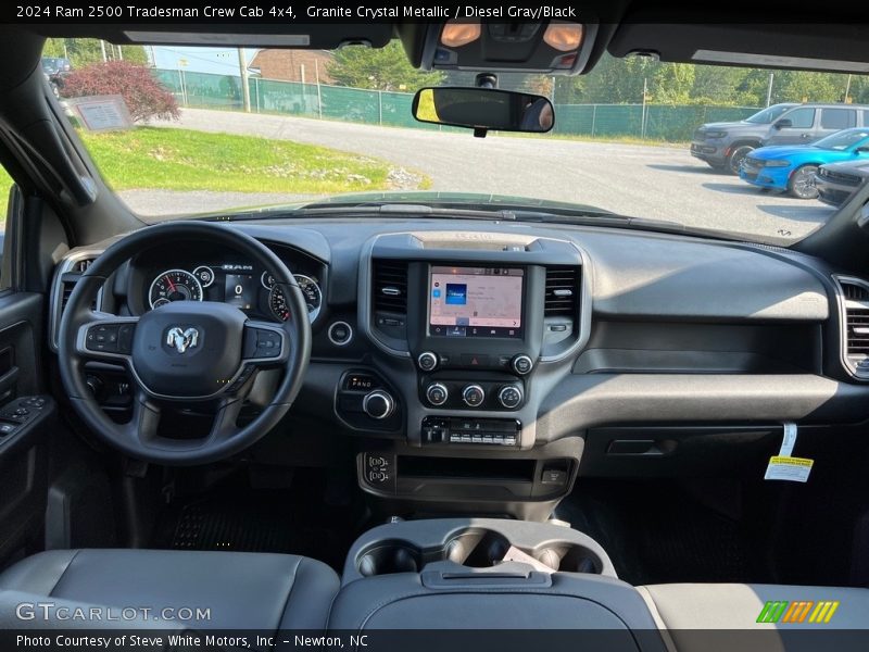 Granite Crystal Metallic / Diesel Gray/Black 2024 Ram 2500 Tradesman Crew Cab 4x4