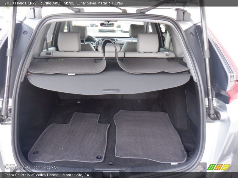 Lunar Silver Metallic / Gray 2020 Honda CR-V Touring AWD Hybrid