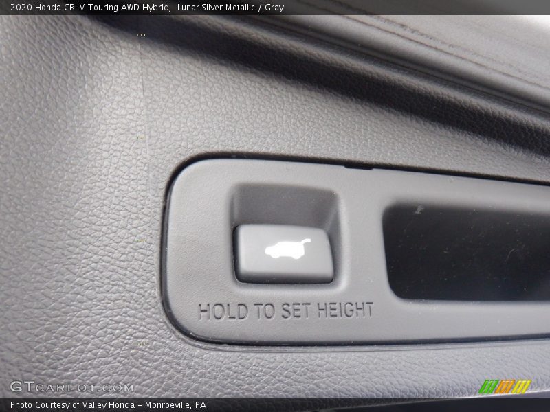 Lunar Silver Metallic / Gray 2020 Honda CR-V Touring AWD Hybrid