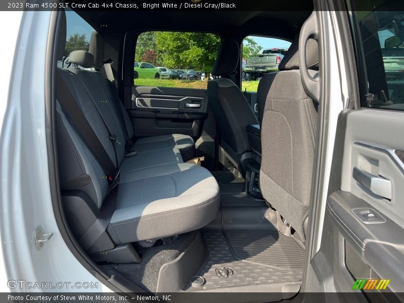 Bright White / Diesel Gray/Black 2023 Ram 4500 SLT Crew Cab 4x4 Chassis