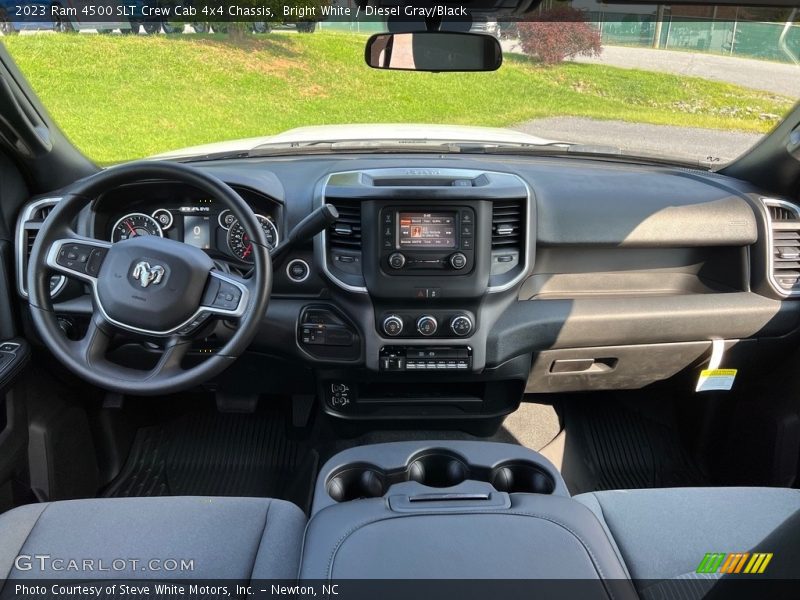 Dashboard of 2023 4500 SLT Crew Cab 4x4 Chassis