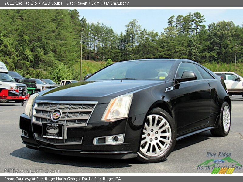 Front 3/4 View of 2011 CTS 4 AWD Coupe