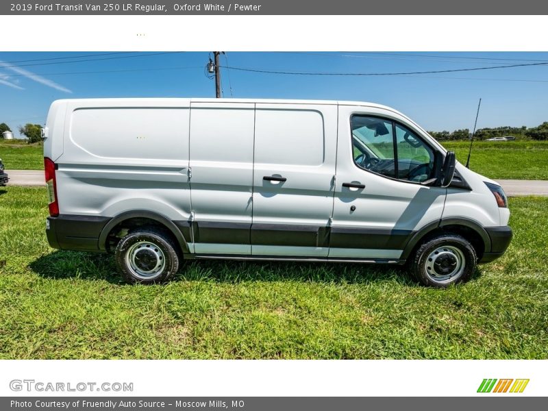 Oxford White / Pewter 2019 Ford Transit Van 250 LR Regular