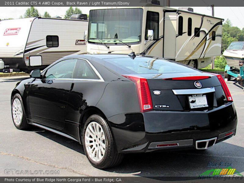 Black Raven / Light Titanium/Ebony 2011 Cadillac CTS 4 AWD Coupe