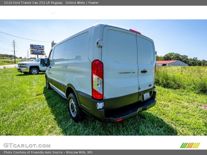Oxford White / Pewter 2019 Ford Transit Van 250 LR Regular