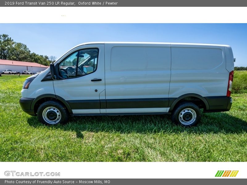 Oxford White / Pewter 2019 Ford Transit Van 250 LR Regular