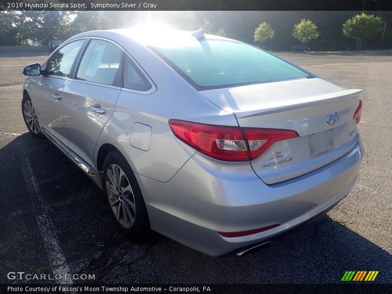 Symphony Silver / Gray 2016 Hyundai Sonata Sport