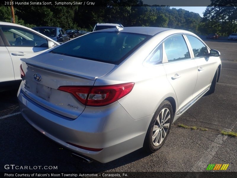 Symphony Silver / Gray 2016 Hyundai Sonata Sport