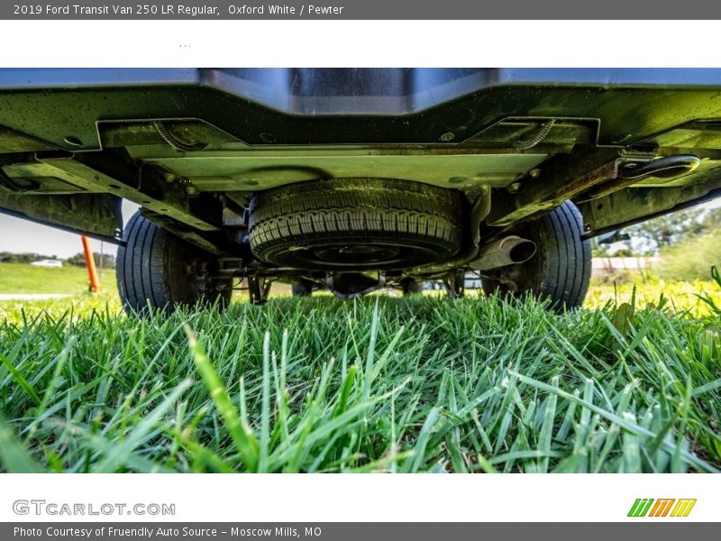 Oxford White / Pewter 2019 Ford Transit Van 250 LR Regular