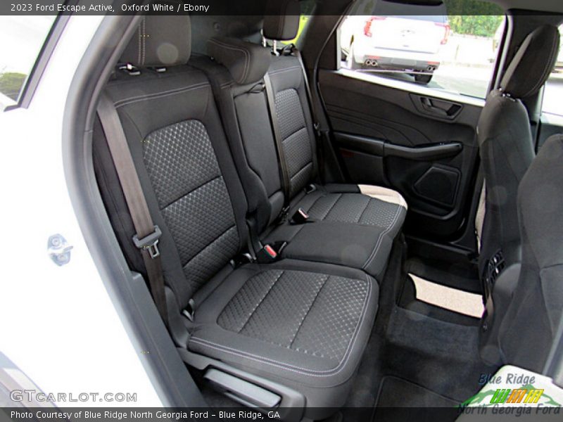 Rear Seat of 2023 Escape Active