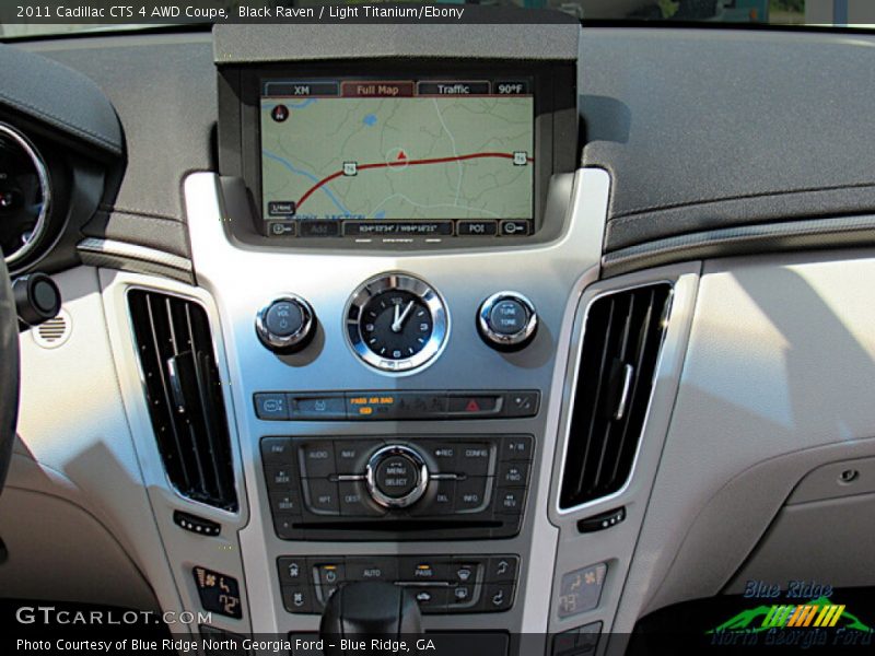 Controls of 2011 CTS 4 AWD Coupe