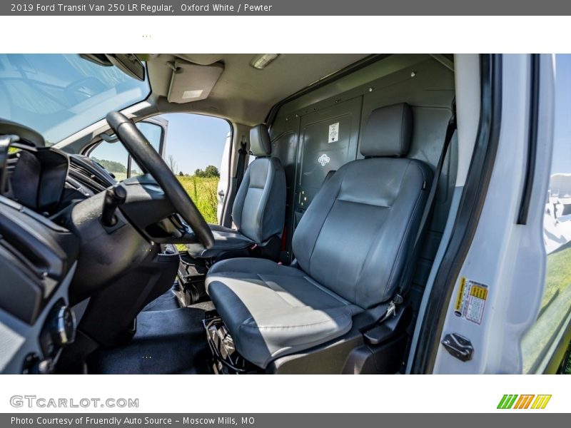 Oxford White / Pewter 2019 Ford Transit Van 250 LR Regular