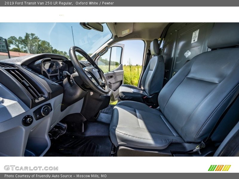 Oxford White / Pewter 2019 Ford Transit Van 250 LR Regular