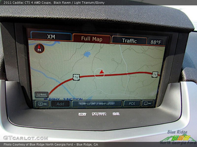 Navigation of 2011 CTS 4 AWD Coupe