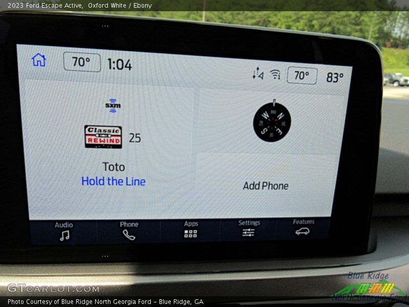 Oxford White / Ebony 2023 Ford Escape Active