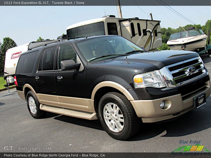 Tuxedo Black / Stone 2013 Ford Expedition EL XLT