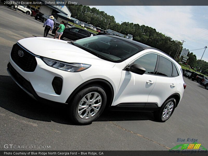 Oxford White / Ebony 2023 Ford Escape Active