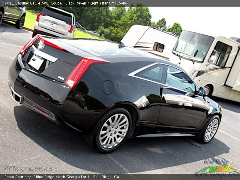 Black Raven / Light Titanium/Ebony 2011 Cadillac CTS 4 AWD Coupe
