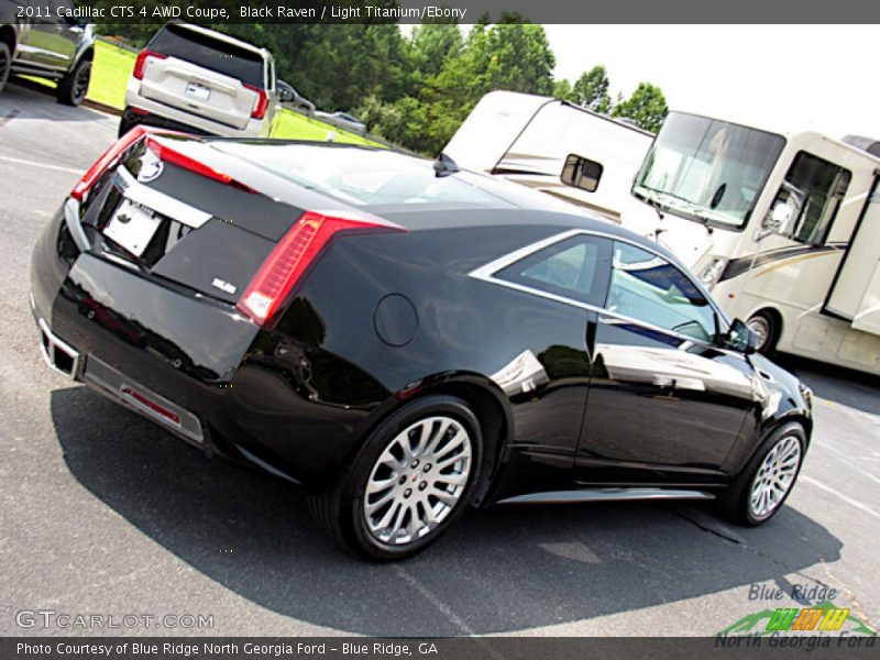 Black Raven / Light Titanium/Ebony 2011 Cadillac CTS 4 AWD Coupe