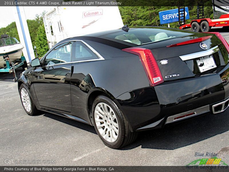 Black Raven / Light Titanium/Ebony 2011 Cadillac CTS 4 AWD Coupe