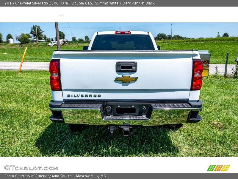 Summit White / Dark Ash/Jet Black 2016 Chevrolet Silverado 2500HD WT Double Cab