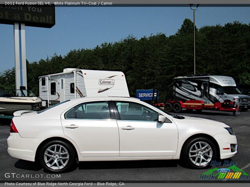  2011 Fusion SEL V6 White Platinum Tri-Coat