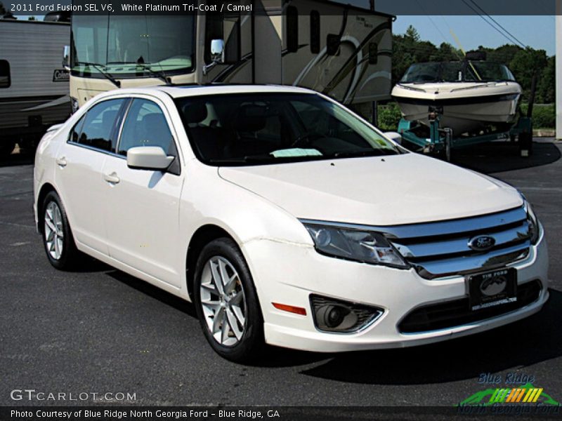  2011 Fusion SEL V6 White Platinum Tri-Coat