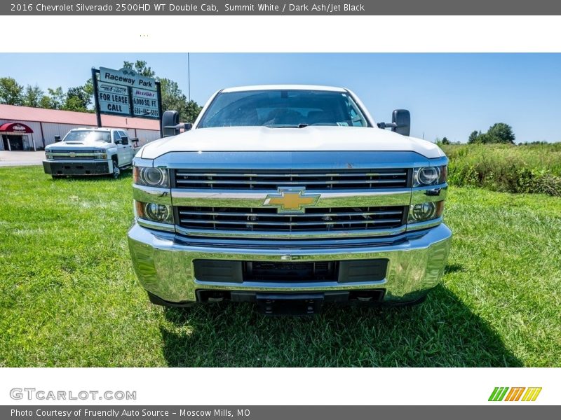 Summit White / Dark Ash/Jet Black 2016 Chevrolet Silverado 2500HD WT Double Cab