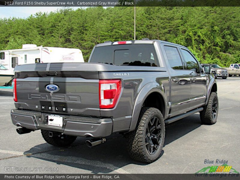 Carbonized Gray Metallic / Black 2023 Ford F150 Shelby SuperCrew 4x4