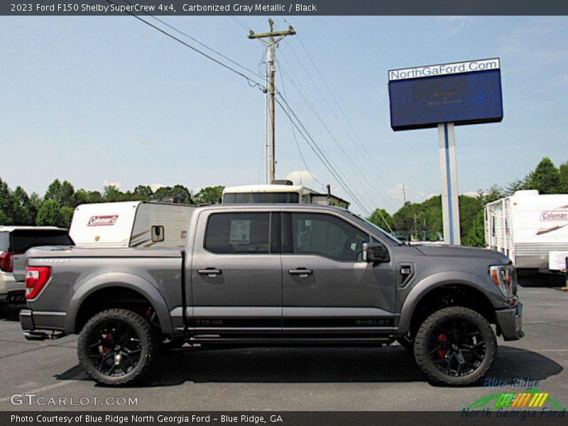 Carbonized Gray Metallic / Black 2023 Ford F150 Shelby SuperCrew 4x4