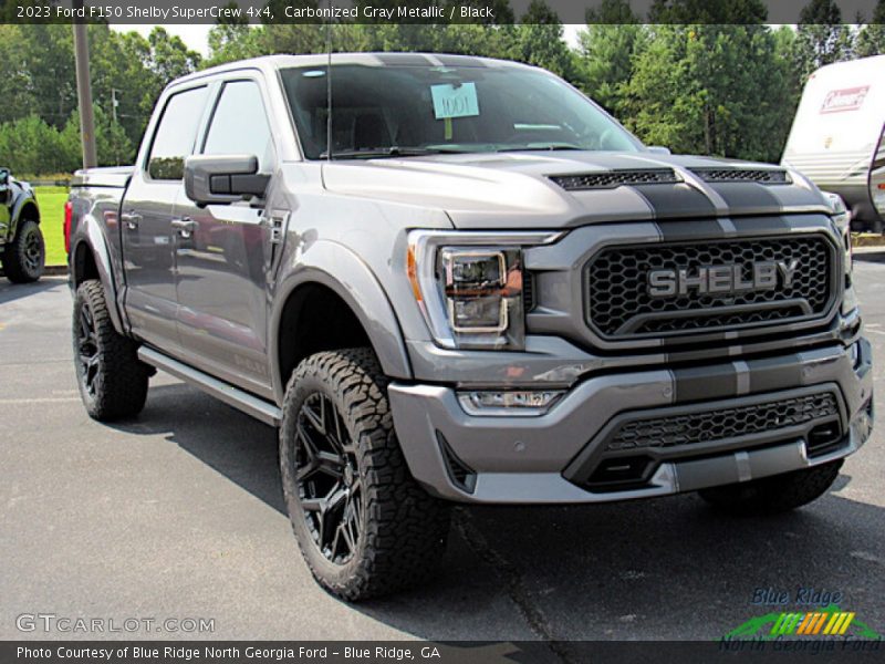 Carbonized Gray Metallic / Black 2023 Ford F150 Shelby SuperCrew 4x4