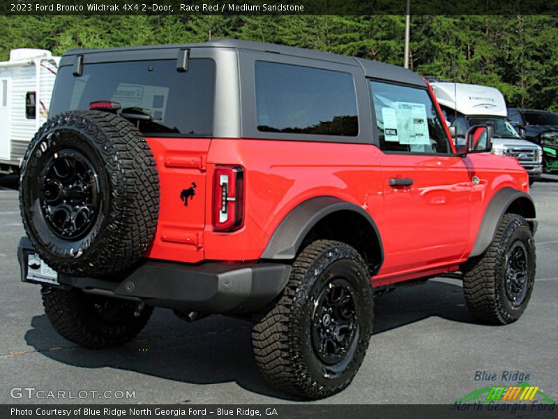Race Red / Medium Sandstone 2023 Ford Bronco Wildtrak 4X4 2-Door