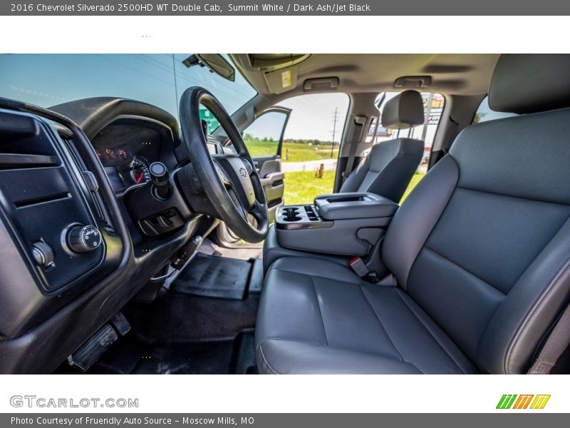 Summit White / Dark Ash/Jet Black 2016 Chevrolet Silverado 2500HD WT Double Cab